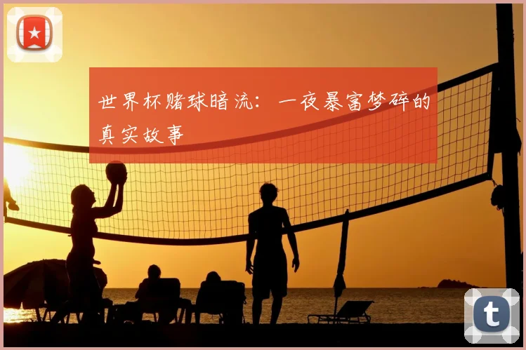 世界杯赌球暗流：一夜暴富梦碎的真实故事